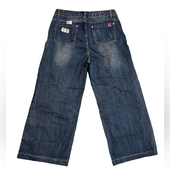 High-waisted Wide leg jeans - Picture 2 of 3